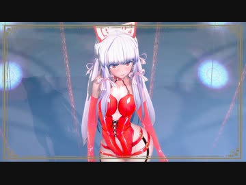 【東方】真紅のボンデージ妹紅でNo Time For Tears【3D東方】