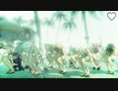 【艦これ】水着な白露姉妹　DEEP BLUE TOWNへおいでよ　MMD艦これ_KanColle bikini