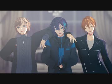 【にじさんじMMD】jewel【叶 / 伏見ガク / 黛灰】