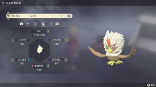 ポケモンレジェンズ アルセウス 色違いワシボン！