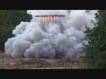 ホモと見る飛行型パンジャンドラム