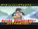 ポケモンレジェンズ アルセウス　おすすめ金策方法！きんのたま集め　純白の凍土　野盗三姉妹の場所は？【Pokémon LEGENDS アルセウス】
