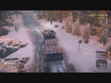 トラック運転手あかり3【snowrunner】