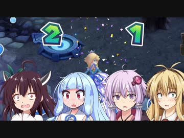 【ボイロ4人コラボ実況】ボイロ娘達は仲良くパーティー②【マリオパーティスーパースターズ】