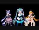 ポジティブ・パレード feat. 初音ミク＿キャル＿ペコリーヌに踊ってもらいました