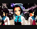 【MMD艦これ】涼波、藤波、早波でURUSaaA愛_リメイク版