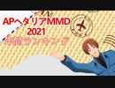 APヘタリアMMD2021年間ランキング