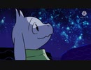 【BGM:ヒバナ(まふまふ様達プロの歌い手様の合唱)】Undertale/Animation【海外の動画】