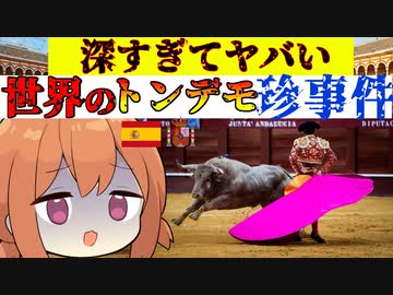 度肝を抜かれるヤバいこと...世界のトンデモ珍事件スペインver【VOICEROID解説】