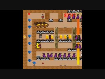 懐かしいPCゲームをプレイする　14-2　「地下洞窟」