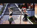 【MMD艦これ】撫子色ハート【由良改二～ゆらばり～夕張改二】