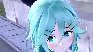【MMD艦これ】デレてきた山風改二丁で「メルト」