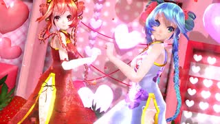 【MMD】热爱105°C的你 (Miku・Teto) [2022.02.13]