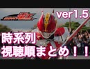 【ver1.5】仮面ライダー電王の時系列まとめ！【本編・クレしんコラボ・映画・ハイパーバトルDVD・ファイナルステージ・小説・客演】