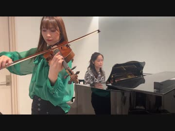 「神々の天啓」バイオリン×ピアノcover (パチスロミリオンゴッド神々の凱旋より)