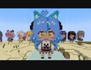 【minecraft】hololive 雪花ラミィ(新衣装Ver)の作り方
