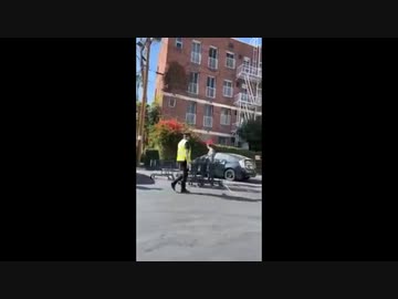 ホモと見る 行儀の悪い客vs警備員