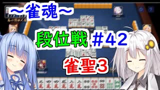 【雀魂】雀魂で魂天を成し遂げるまで＃４２【VOICEROID実況】