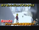 ポケモンレジェンズ アルセウス　アンノーンYの出現場所は？純白の凍土編　アンノーン全種類コンプへの道　＃４８２【Pokémon LEGENDS アルセウス】