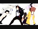 【MMD】 Hololive X Kamen Rider Saber (Black☆Rock Shoote OP)