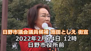 池田としえ先生を勝手に応援する動画 vol.22【日野市役所前街宣】