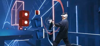 【Beat Saber Darth Maul】ビートセイバー、quest2だけでプレイする物理(棒)ダスモ（ダースモールプレイ）MR動画【SUPER REACTOR】