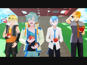 【UTAUカバー？】公式衣装のえれん君に咳払いして欲しかった【MMD】【 玖婥えれん・松田っぽいよ・穂歌ソラ・弄燠音レタ】