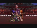 【220216】極楽浄土 Tda式 重音テト(Kasane Teto) 神楽美穂(Kagura Miho) 紫音美菜(Sion Mina)kimono style【ray】【FHD】