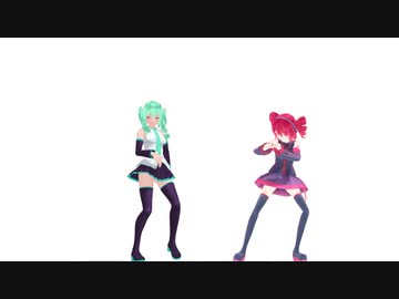 【MMD】m/es【固定カメラ】