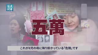 人間の条件・徐州の監禁夫が逮捕も 8児の母の身に迫る危険