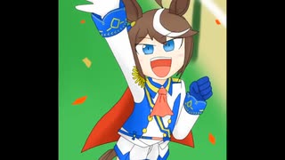 【ウマ息子】トウカイテイオーをもとの性別に描いてみた【ウマ娘】