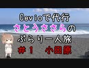 【CeVIO旅行】さとうささら の ぶらり一人旅【小田原編】