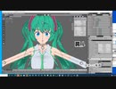 【MMD】初心者がMMDモデルを完成させるまで③【Blender】