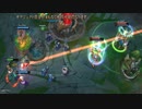 【LOL】相方が開始５分で居なくなったけどサポートラックスでキャリーしたったｗｗｗｗｗ【ランク戦】