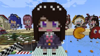 【minecraft】にじさんじ 月ノ美兎の作り方