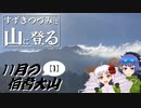 【登山】すずきつづみは山に登る #20 〔11月の伯耆大山[1]〕【第二回すずきつづみ投稿祭】