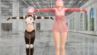 【MMD】EDF師弟でバタフライ・グラフィティ