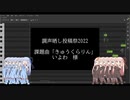 【調声晒し投稿祭2022】きゅうくらりん【SynthV琴葉姉妹】
