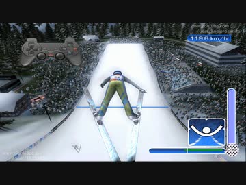 プラニツァ 256 メートルジャンプ  RTL Ski jumping 2007【TAS】