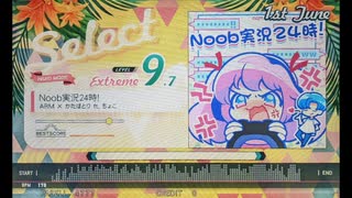 【jubeat festo】Noob実況24時! / ARM × かたほとり ft. ちょこ