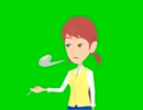 喫煙する菊池茜(全宗教)GB.gif