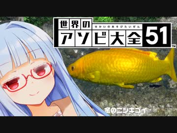 ゲームの釣りは結構好きな葵ちゃん【世界のアソビ大全51】