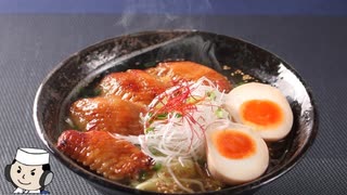 電気圧力鍋で鶏塩ラーメン♪　