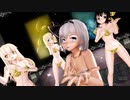 【東方MMD】妖夢・魔理沙・霊夢・アリスで「PiNK CAT」1080P