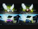 【頭文字DAC】小田原順走のTA4台並べて