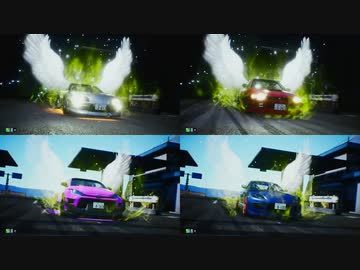 【頭文字DAC】小田原順走のTA4台並べて
