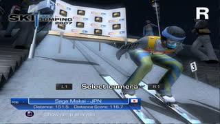 白馬 151.5 メートルジャンプ  RTL Ski jumping 2007【TAS】