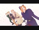 【APヘタリアMMD(+手描き)】( [＞]д[＜])( 言д言)ζﾘ*´д`)ξ(´[＞]д[＜])＜ねこみみスイッチ！！【猫の日】