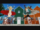 【MMD】ミクとリンで「WAA!!!!」撮影してみました