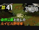 野球場は一年間放ったらかされるとこうなる[Project Zomboid]＃41